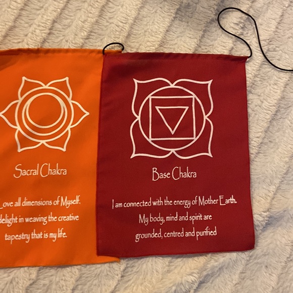 Hands of Tibet Brand Chakra Flag - Picture 4 of 4